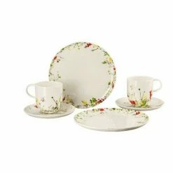 Rosenthal Geschirr-Set Coupe 6-tlg. Brillance Fleurs Sauvages
