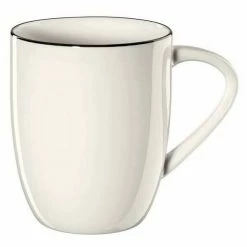 ASA Becher Mit Henkel 350 Ml à Table Ligne Noir