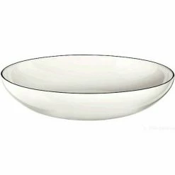 ASA Pasta Und Suppenteller 22cm à Table Ligne Noir