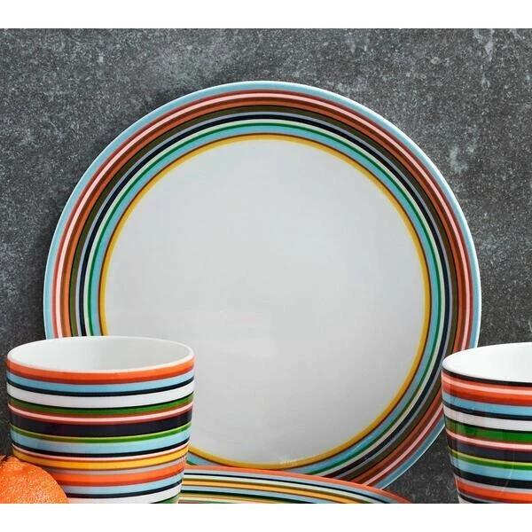 Iittala Teller Flach 20 Cm Origo Orange – Bild 2