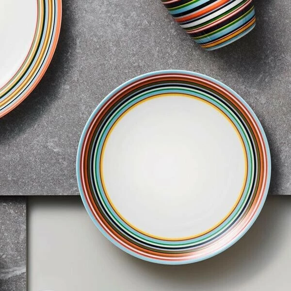 Iittala Teller Flach 20 Cm Origo Orange – Bild 3