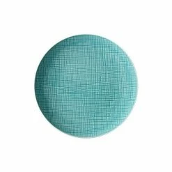 Rosenthal Teller Flach 27 Cm Mesh Aqua